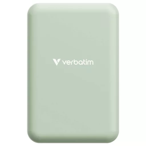Verbatim Charge n Go Essentials Powerbank 20000 mAh Power Delivery 3.0, QC 3.0, Adaptive Fast Charge USB-C® Zöld
