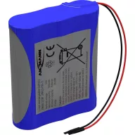   Ansmann 1S3P Akkupack 3x 18650 Kabel Li-Ion 3.6V 7800mAh Akkucsomag Cellaszám: 3 Lítiumion 3.6 V 7800 mAh
