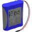 Ansmann 1S3P Akkupack 3x 18650 Kabel Li-Ion 3.6V 7800mAh Akkucsomag Cellaszám: 3 Lítiumion 3.6 V 7800 mAh