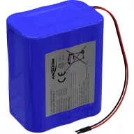   Ansmann 3S2P Akkupack 6x 18650 Kabel Li-Ion 10.8V 5200mAh Akkucsomag Cellaszám: 6 Lítiumion 10.8 V 5200 mAh