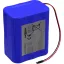 Ansmann 3S2P Akkupack 6x 18650 Kabel Li-Ion 10.8V 5200mAh Akkucsomag Cellaszám: 6 Lítiumion 10.8 V 5200 mAh