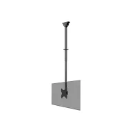   Neomounts CL35-340BL12 TV mennyezeti tartó 58,4 cm (23) - 106,7 cm (42) Mennyezeti tartó, Állítható magasságú, Csuklóval mozgatható, Dönthető