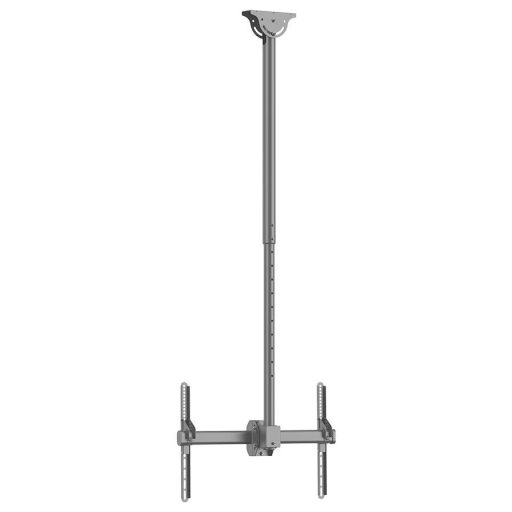 Neomounts CL35-440BL16L TV mennyezeti tartó 94,0 cm (37) - 177,8 cm (70) Mennyezeti tartó, Állítható magasságú, Csuklóval mozgatható, Dönthető