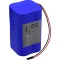 Ansmann 2S2P Akkupack 4x 18650 Kabel Li-Ion 7.2V 5200mAh Block Akkucsomag Cellaszám: 4 Lítiumion 5200 mAh