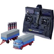   Carson Modellsport 500504157 MB 1620 Plane mit Anhänger 1:87 RC modellautó Elektro Teherautó Akkuval, töltőkészülékkel és adóakkukkal