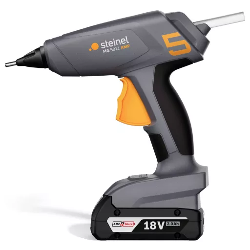 Steinel KLEBEPISTOLE MOBILEGLUE 5011 AMP KF-SET Akkus ragasztópisztoly 11 mm 18 V 1 db