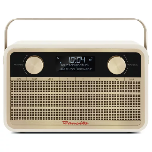 TechniSat TRANSITA 120, beige Asztali rádió Bézs