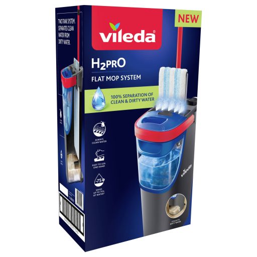 Vileda 175775 H2PRO Flat Mop Felmosó 1 db