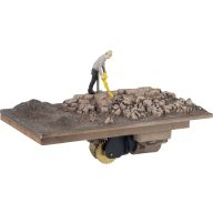   Faller H0 Építőipari munkás kompresszorral Festett, Álló