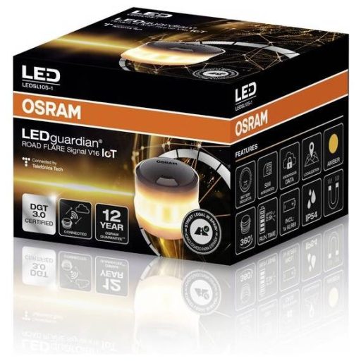 Osram Automotive LEDSL105 Vészvillogó lámpa (H x Sz x Ma) 84 x 84 x 60 mm 1 db