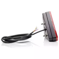   WAS Utánfutó hátsó lámpa Multipoint Irányjelző, Féklámpa, Tolatólámpa, Hátsó ködlámpa, Fényszóró balra 12 V/DC, 24 V/DC