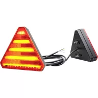  WAS Utánfutó hátsó lámpa Nyitott kábelvégek Irányjelző, Féklámpa, Tolatólámpa, Hátsó ködlámpa, Fényszóró balra 12 V/DC, 24 V/DC