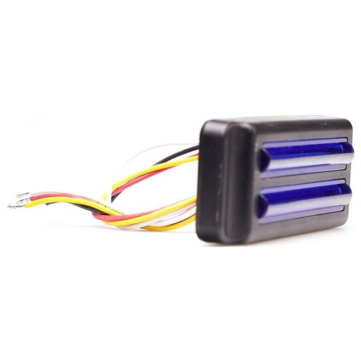 WAS Első villogó 2470 12 V/DC, 24 V/DC Fedélzeti hálózatról Felszerelhető Kék