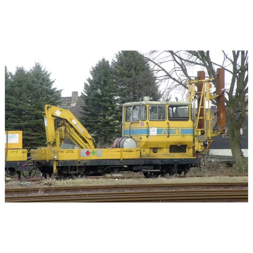 Rivarossi HR2925 H0 DBG, Rottenkraftwagen Klv 53, sárga-kék