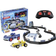   Carrera 370430021 Team Sonic Racing 1:43 RC modellautó versenypályával Elektro Közúti modell