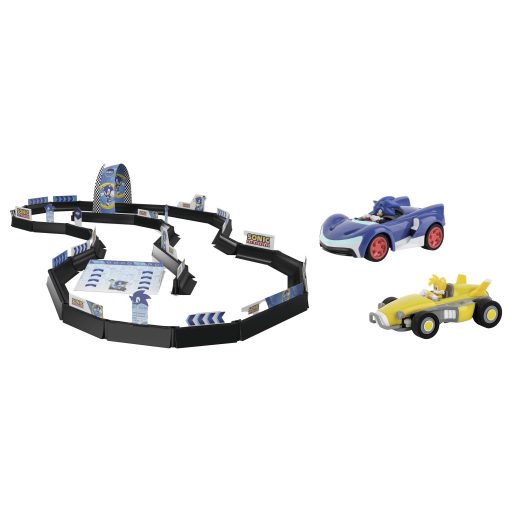 Carrera 370430021 Team Sonic Racing 1:43 RC modellautó versenypályával Elektro Közúti modell
