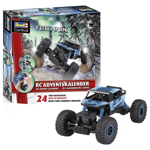 Revell Control Crawler Építőkészletek, Játékok Adventi naptár Korosztály 12 éves kortól