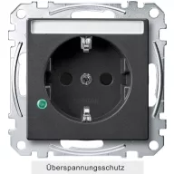   Merten Betét Csatlakozó aljzat M rendszer Antracit MEG2305-0414 1 db