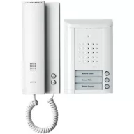   Ritto by Schneider Ritto Háromcsaládos ajtó-állomás Vezetékes Komplett készlet 3 családiház Fehér