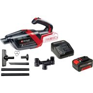   Einhell 2347190+4512042 Akkus kézi porszívó 18 V Akkuval, töltővel, Porzsák nélkül