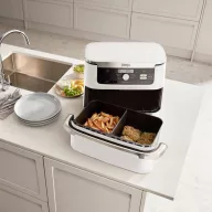   Ninja Foodi FlexDrawer AF500EU Forrólevegős fritőz 10.4 l 2.47 kW Fehér