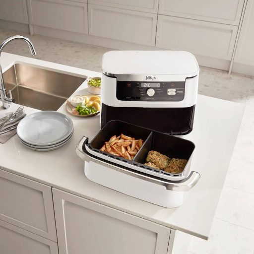 Ninja Foodi FlexDrawer AF500EU Forrólevegős fritőz 10.4 l 2.47 kW Fehér