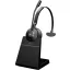 Jabra Engage 55 SE Mono Link400c MS mit On Ear headset DECT, Vezetékes Fekete mikrofon zajelnyomás Mono Számítógép