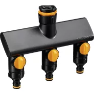   Fiskars 1070578 Comfort 3 utas elosztó Szabályozó szeleppel