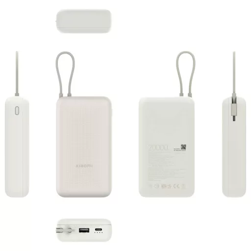 Xiaomi BHR8851GL Powerbank 20000 mAh Lítiumion Fehér (matt)