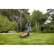   Black & Decker Black and Decker Elektromos Fűnyíró Vágási magasság állítással, Állítható magasságú fogantyú, összehajtható 1600 W Vágási szélesség (max.) 38 cm