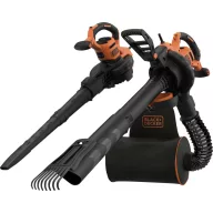   Black & Decker BEBLV301-QS Elektromos Lombszívó, Lombfújó, Lombvágó 230 V
