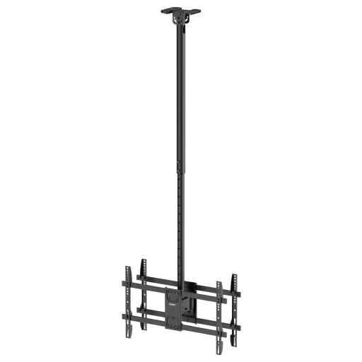 SpeaKa Professional SP-TVCM-550 TV mennyezeti tartó 109,2 cm (43) - 218,4 cm (86”) Dönthető, Csuklóval mozgatható, Állítható magasságú