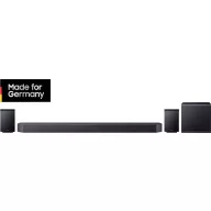   Samsung Q-Serie HW-Q995GF 11.1.4-Kanal Soundbar Fekete Bluetooth, Dolby Atmos®, Vezeték nélküli mélysugárzóval, Fali rögzítés, WLAN