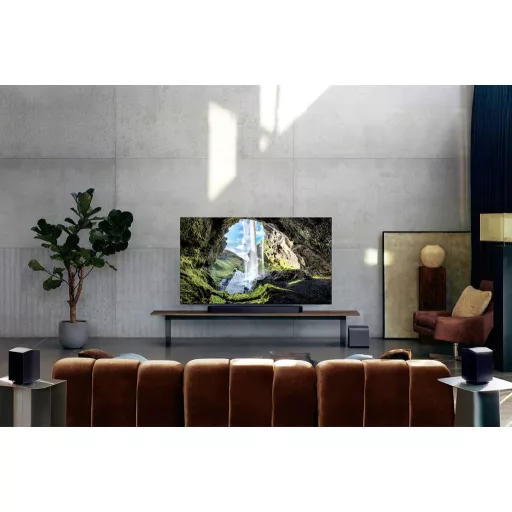 Samsung Q-Serie HW-Q995GF 11.1.4-Kanal Soundbar Fekete Bluetooth, Dolby Atmos®, Vezeték nélküli mélysugárzóval, Fali rögzítés, WLAN