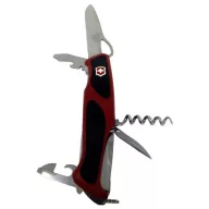   Victorinox Ranger 79 M Grip 0.9563.MC Többfunkciós kés Funkciószám 12 Piros/fekete