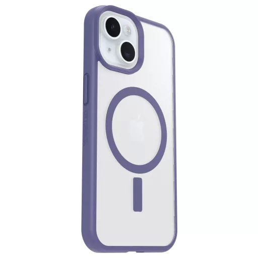 Otterbox OtterBox React MagSafe für iPhone 16e/15/14/13 clear/purple - Pro Pack Hátlap Apple iPhone 13, iPhone 14, iPhone 15, iPhone 16e Átlátszó, Viola,
