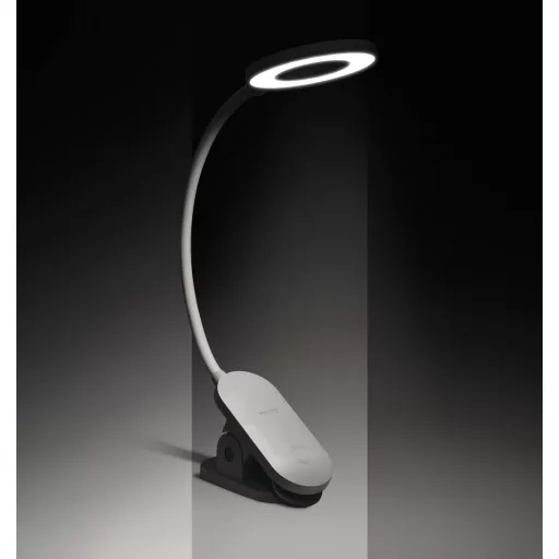 Philips LED Forys Clip DSK206 8720169194397 LED-es akkus asztali lámpa LED Fixen beépített LED-es 5 W Fehér