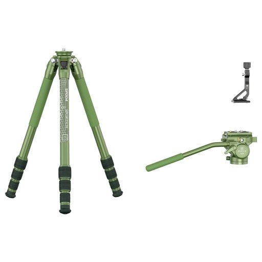 SIRUI Europe Sirui Sportich SP004 + G5X Háromlábú állvány 1/4 col Munkamagasság=16 - 149 cm Zöld Táskával