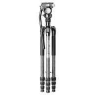   SIRUI Europe Sirui Sportich SP024 + B5X Carbon Háromlábú állvány 1/4 col Munkamagasság=31 - 159 cm Karbon Táskával