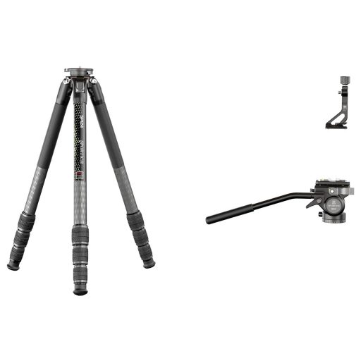 SIRUI Europe Sirui Sportich SP124 + B5X Carbon Háromlábú állvány Munkamagasság=13 - 153.5 cm