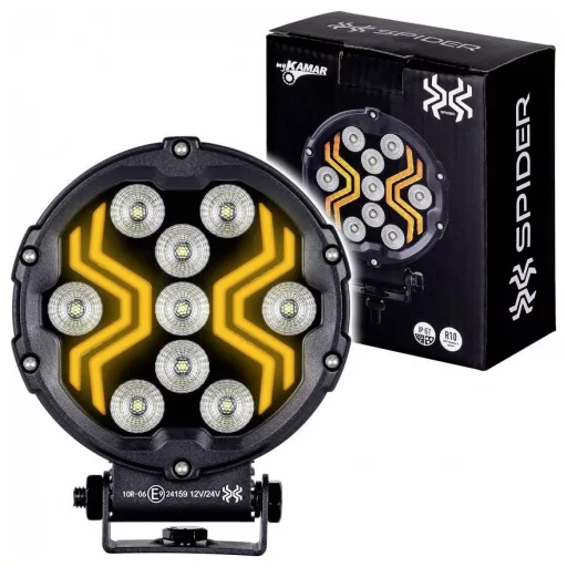SecoRüt LED-es munka fényszóró 12 V/DC, 24 V/DC L0196 (Ø) 111 mm 1700 lm