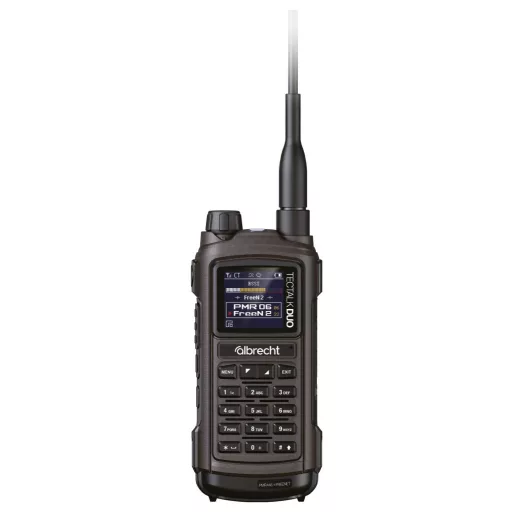 Albrecht 2er Kofferset Albrecht Tectalk Duo, PMR446 + Freenet (1W) 29148.S1 PMR/Freenet kézi rádió adó-vevő készülék