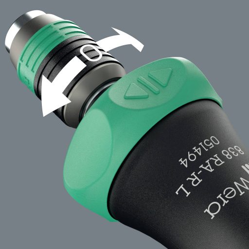 Wera Kompakt 60 RA-R 1 Műhely Bit készlet 1/4 (6,3 mm)