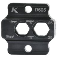   Klauke D504 Préselő betét 6 - 16 mm² Alkalmas márka Klauke