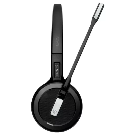 EPOS IMPACT SDW 10 HS On Ear headset Vezeték nélküli, DECT Mono Fekete Headset, Mono Telefon