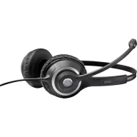   EPOS IMPACT SC 260 On Ear headset Vezetékes Stereo Fekete Headset, Hangerő szabályozás Telefon