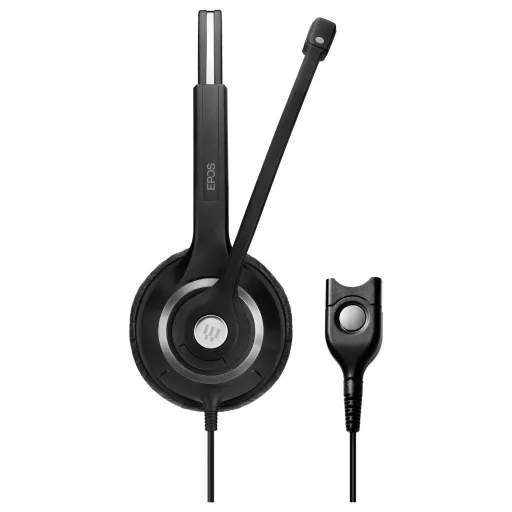 EPOS IMPACT SC 260 On Ear headset Vezetékes Stereo Fekete Headset, Hangerő szabályozás Telefon