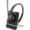 EPOS IMPACT D 30 Phone On Ear headset Vezeték nélküli, DECT Stereo Fekete Headset, Hangerő szabályozás Telefon