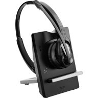   EPOS IMPACT D 30 USB ML On Ear headset Vezeték nélküli, DECT Stereo Fekete Headset, Hangerő szabályozás Telefon