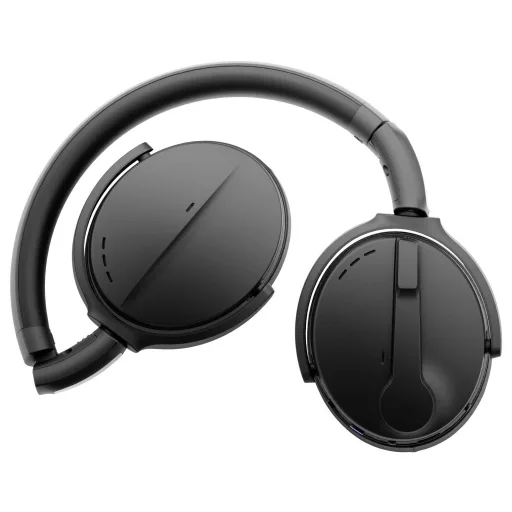 EPOS ADAPT 560 II On Ear headset Vezeték nélküli, Bluetooth® Stereo Fekete Noise Cancelling, mikrofon zajelnyomás Headset, Hangerő szabályozás Telefon